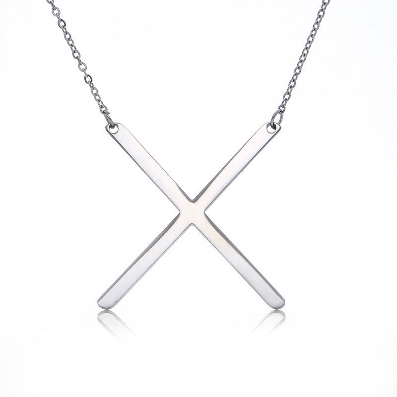 Fabulous Rose Gold Plated Stainless Steel Initial Letter Pendant Necklace | Luxury Home Accessories | Heulog Glow