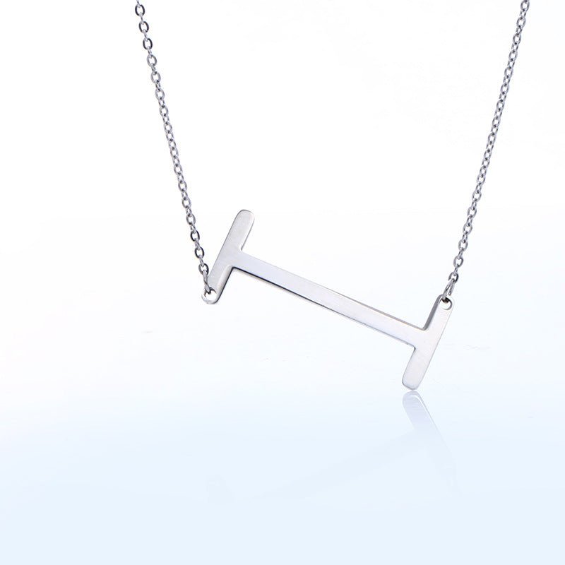 Fabulous Rose Gold Plated Stainless Steel Initial Letter Pendant Necklace | Luxury Home Accessories | Heulog Glow