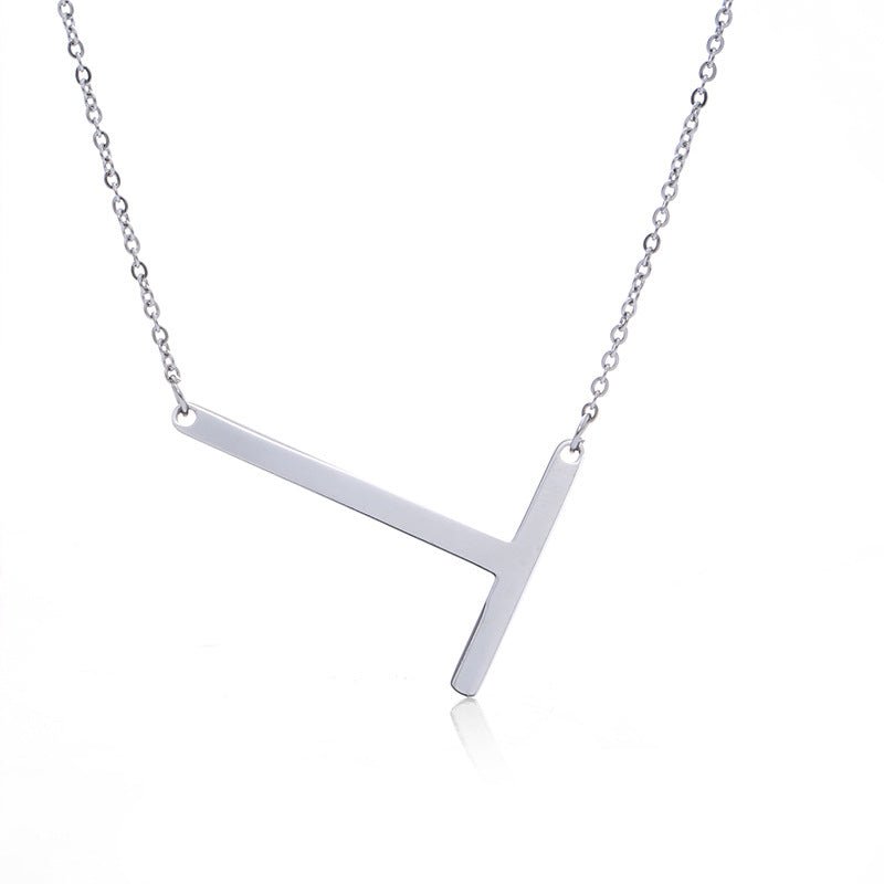Fabulous Rose Gold Plated Stainless Steel Initial Letter Pendant Necklace | Luxury Home Accessories | Heulog Glow
