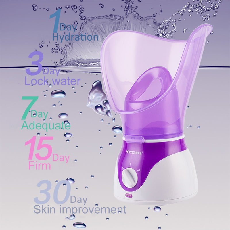 Facial Face Steamer Machine Pores Cleanser Mist Steam Sprayer Spa Sauna Skin Vaporizer Deep Cleansing Skin Care | Luxury Home Accessories | Heulog Glow