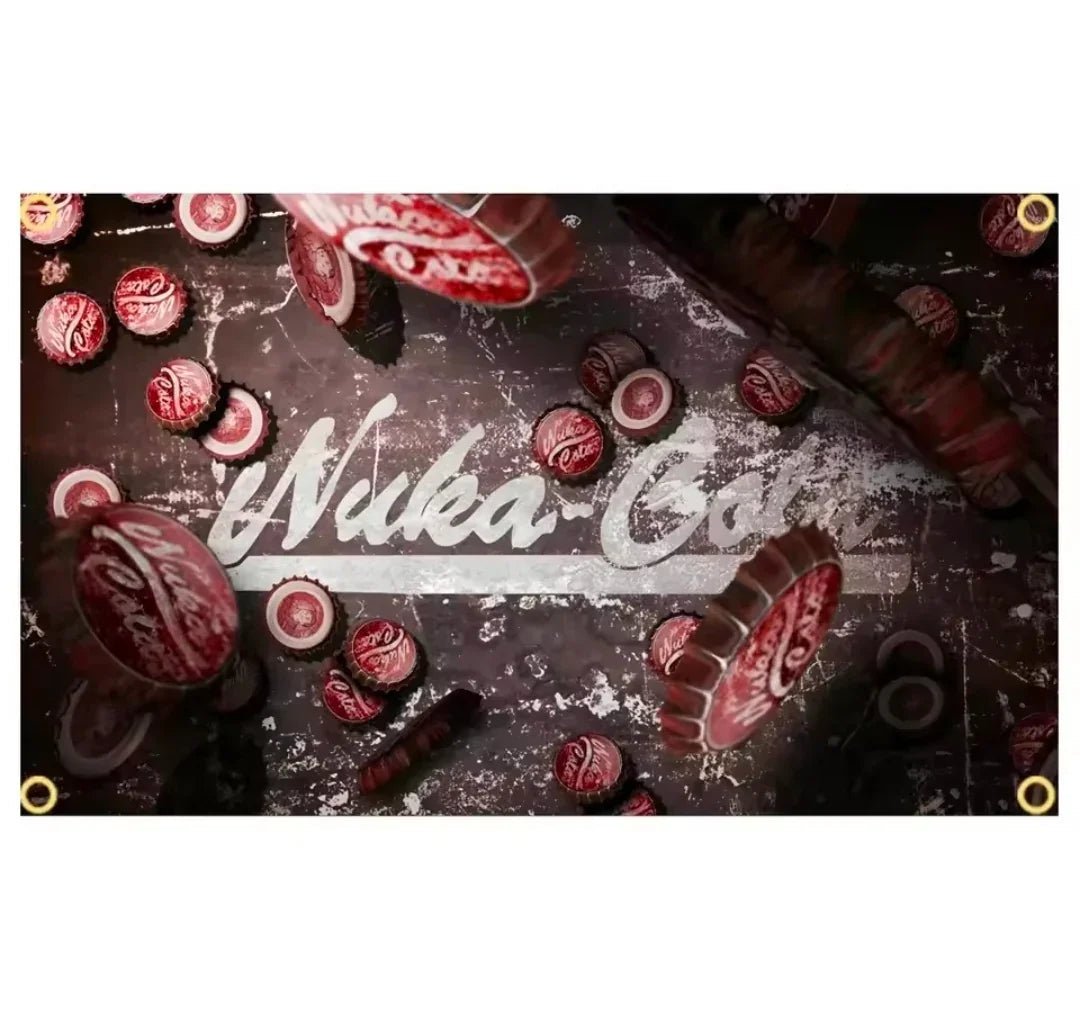 Fallout Flags | Luxury Home Accessories | Heulog Glow