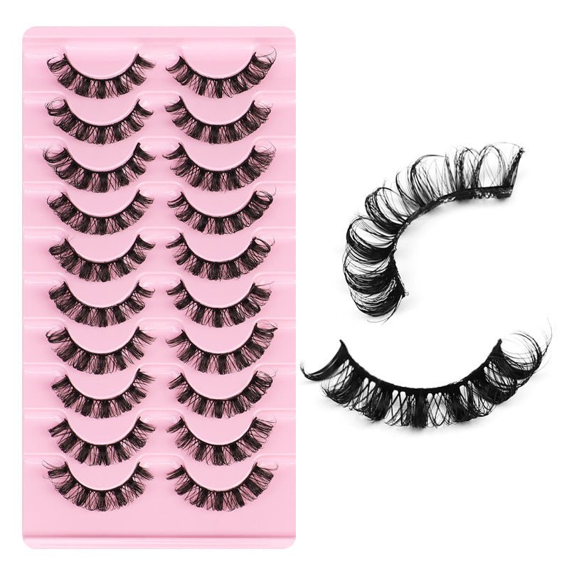 False Eyelashes, DD Curve, Thick, Eyelash, Ten Pairs | Luxury Home Accessories | Heulog Glow