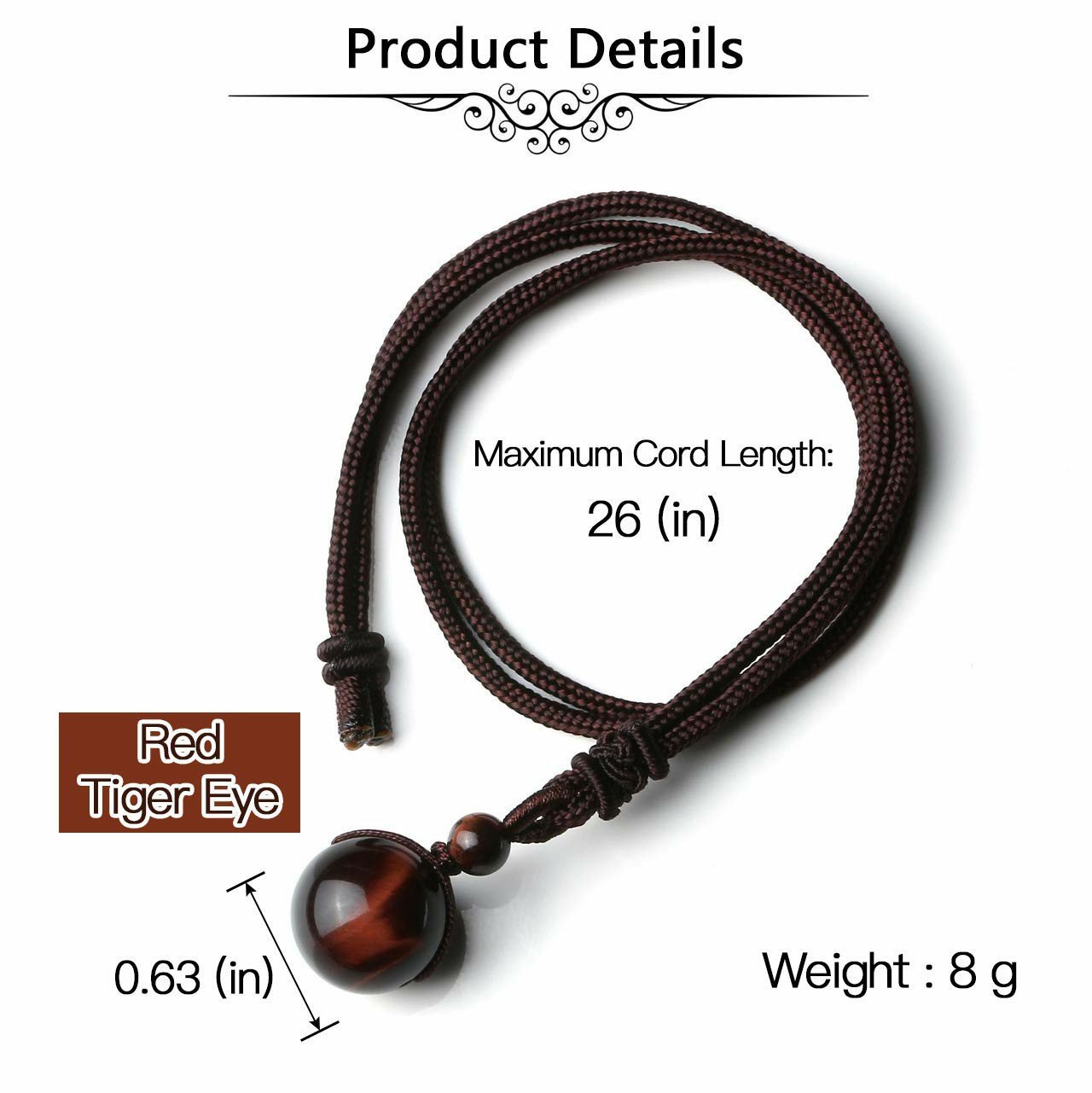 Fashion 16mm Natural Obsidian Pendant Amethyst Necklace For Men And Women | Luxury Home Accessories | Heulog Glow