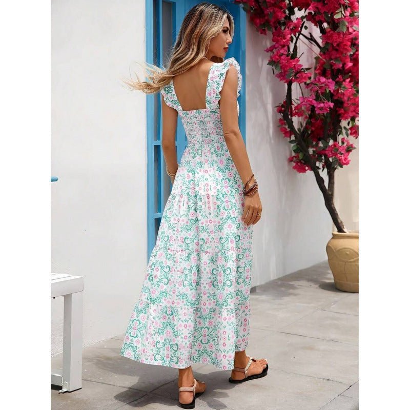 Fashion Casual Printing Dress Women | Luxury Home Accessories | Heulog Glow