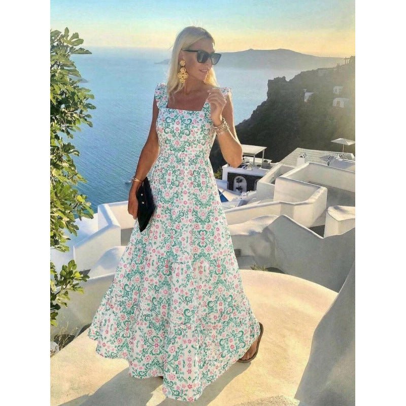 Fashion Casual Printing Dress Women | Luxury Home Accessories | Heulog Glow