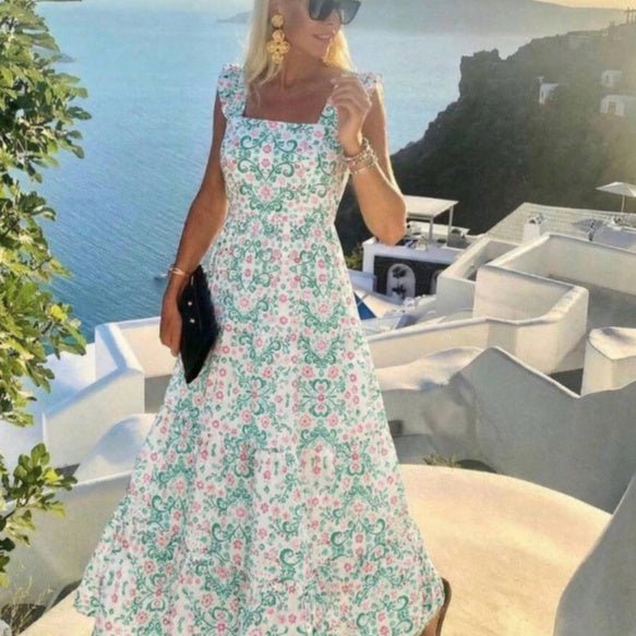 Fashion Casual Printing Dress Women | Luxury Home Accessories | Heulog Glow
