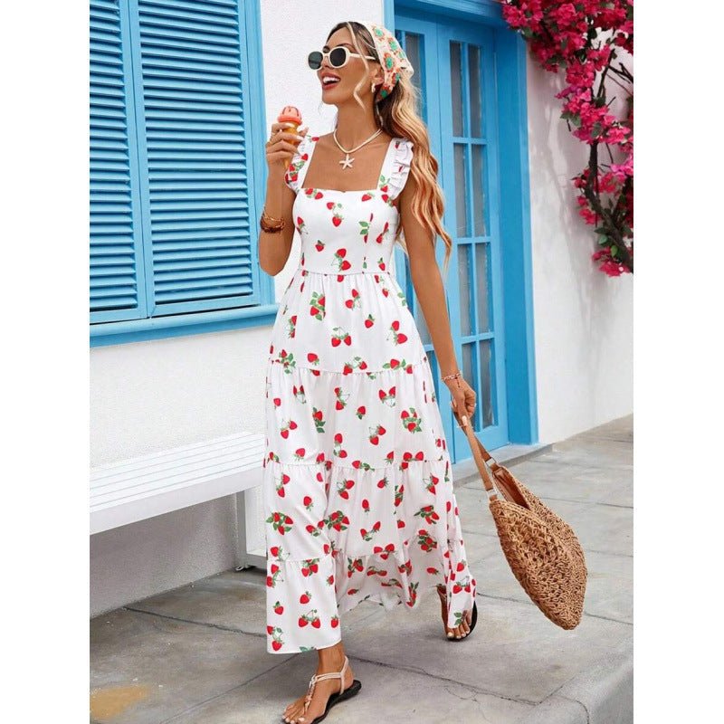 Fashion Casual Printing Dress Women | Luxury Home Accessories | Heulog Glow
