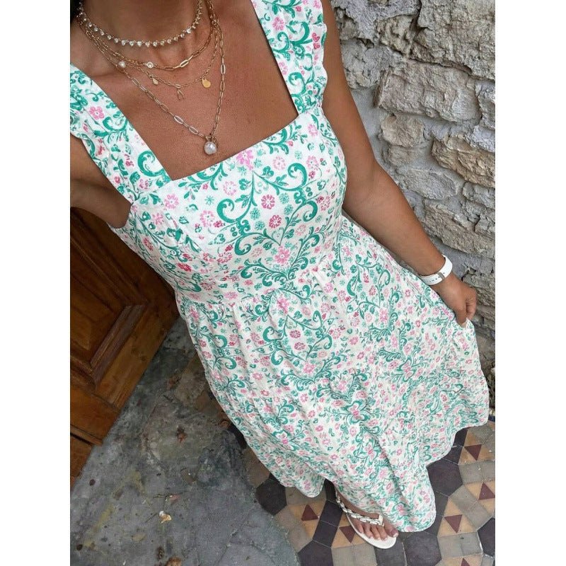Fashion Casual Printing Dress Women | Luxury Home Accessories | Heulog Glow