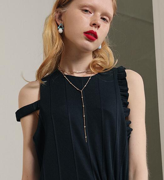 Fashion Copper Bead Chain Multilayer Individual Necklace | Luxury Home Accessories | Heulog Glow