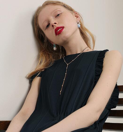 Fashion Copper Bead Chain Multilayer Individual Necklace | Luxury Home Accessories | Heulog Glow