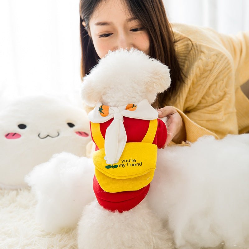 Fashion Cute Cartoon Pet Autumn And Winter Clothes | Luxury Home Accessories | Heulog Glow