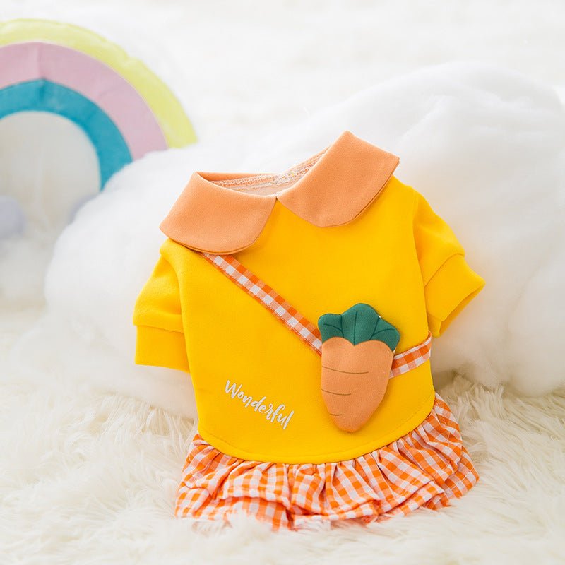Fashion Cute Cartoon Pet Autumn And Winter Clothes | Luxury Home Accessories | Heulog Glow