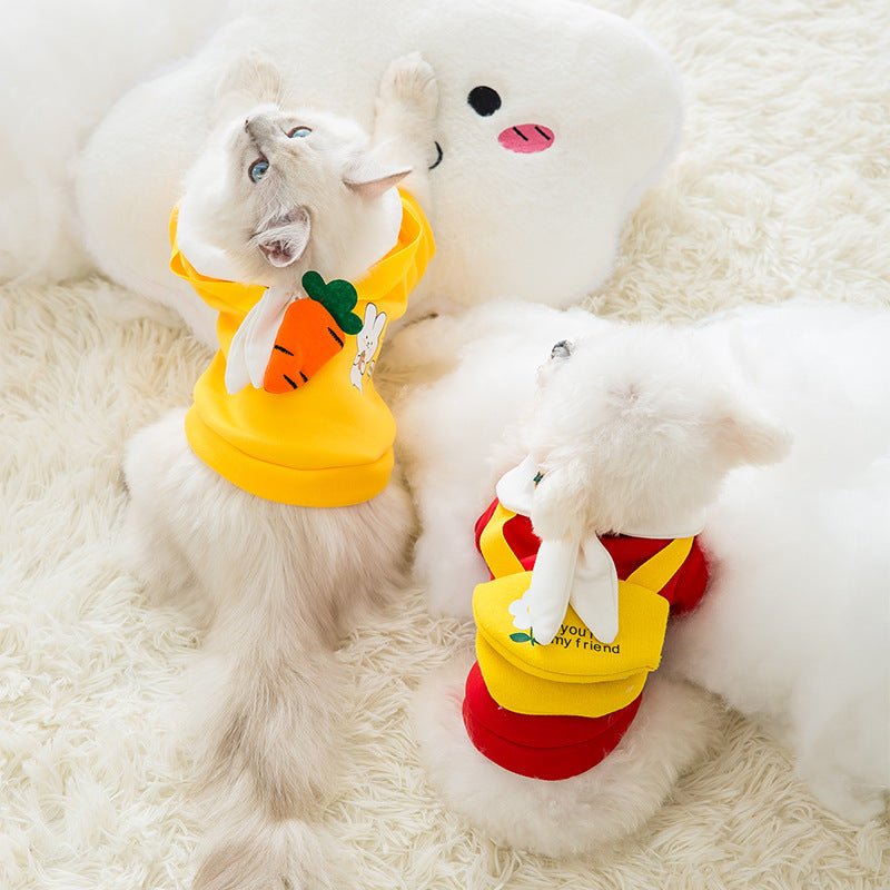 Fashion Cute Cartoon Pet Autumn And Winter Clothes | Luxury Home Accessories | Heulog Glow