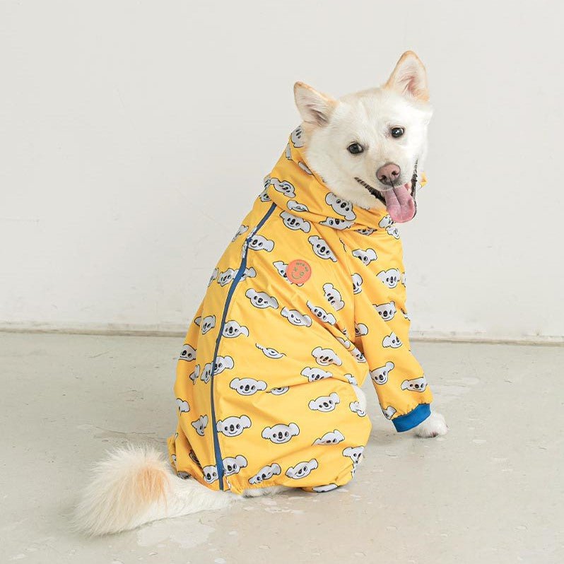 Fashion Four-legged Raincoat Dog Hooded Raincoat | Luxury Home Accessories | Heulog Glow