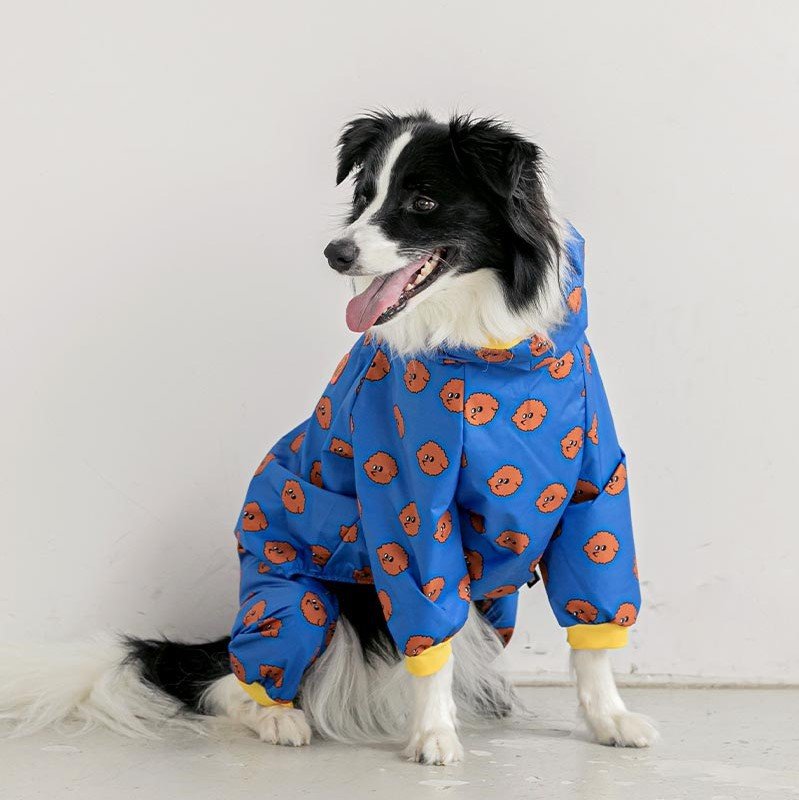 Fashion Four-legged Raincoat Dog Hooded Raincoat | Luxury Home Accessories | Heulog Glow