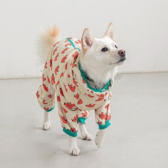 Fashion Four-legged Raincoat Dog Hooded Raincoat | Luxury Home Accessories | Heulog Glow