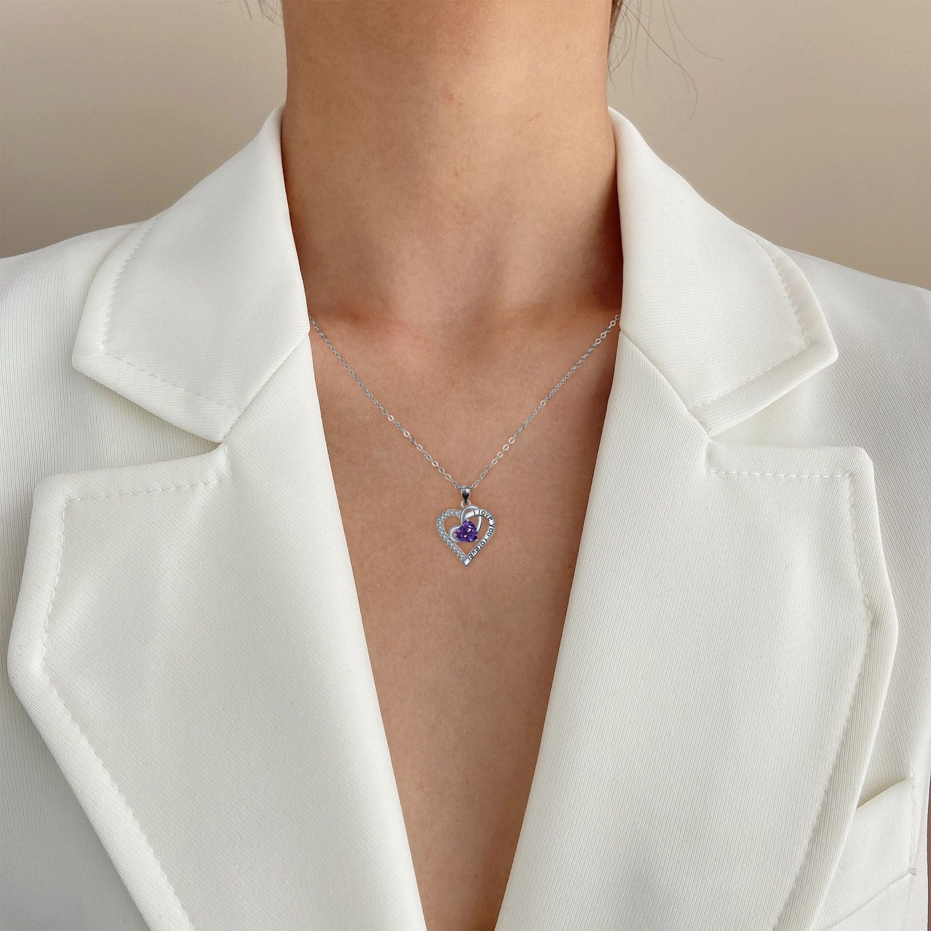 Fashion Love Pendant Necklace Valentine's Day Gift | Luxury Home Accessories | Heulog Glow
