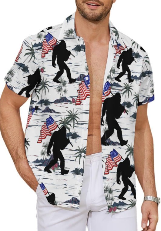 Fashion Men's Casual Floral Print Special-interest Design Shirt | Luxury Home Accessories | Heulog Glow