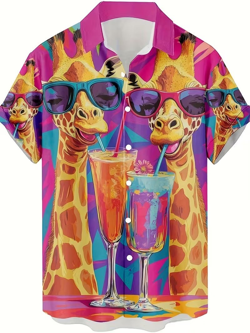 Fashion Men's Casual Floral Print Special-interest Design Shirt | Luxury Home Accessories | Heulog Glow
