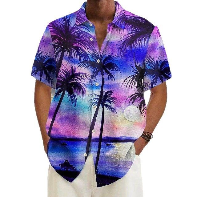 Fashion Men's Casual Floral Print Special-interest Design Shirt | Luxury Home Accessories | Heulog Glow