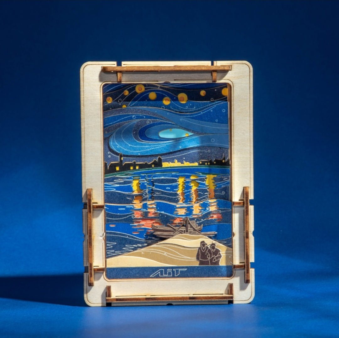 Fashion Niche Gift Valentine's Day Wooden Puzzle | Luxury Home Accessories | Heulog Glow