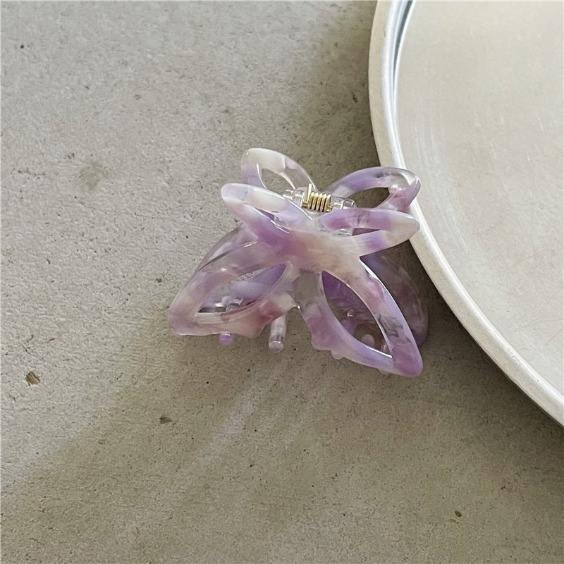 Fashion Retro Colorized Butterfly Small Hair Clip | Luxury Home Accessories | Heulog Glow