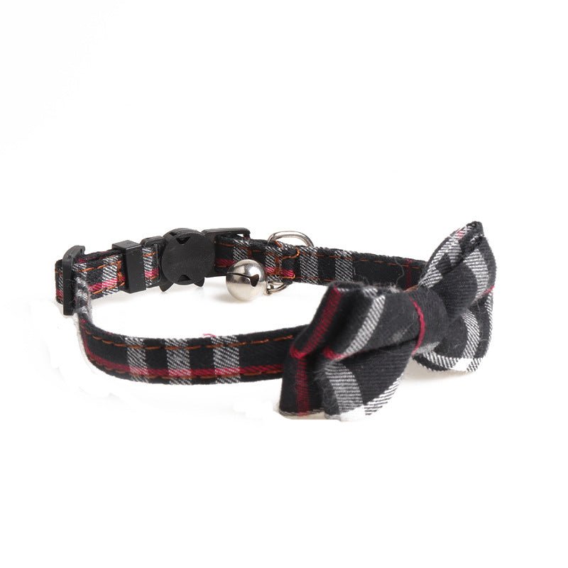 Fashion Simple Canvas Plaid Pet Collar | Luxury Home Accessories | Heulog Glow