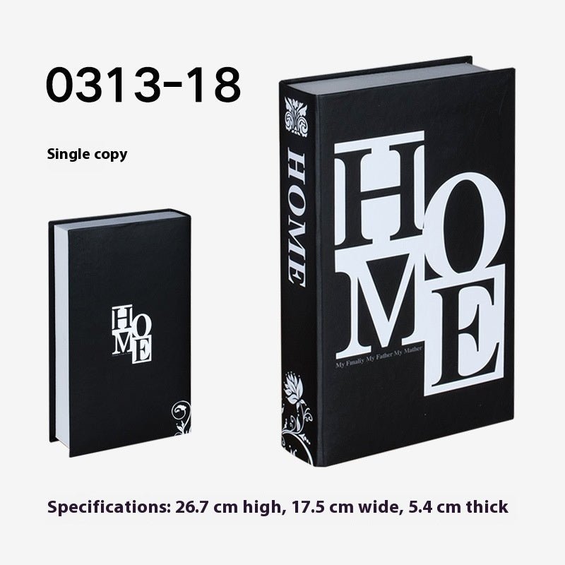 Fashion Simple Style Prop Books Fake Book Magazine Ornaments | Luxury Home Accessories | Heulog Glow