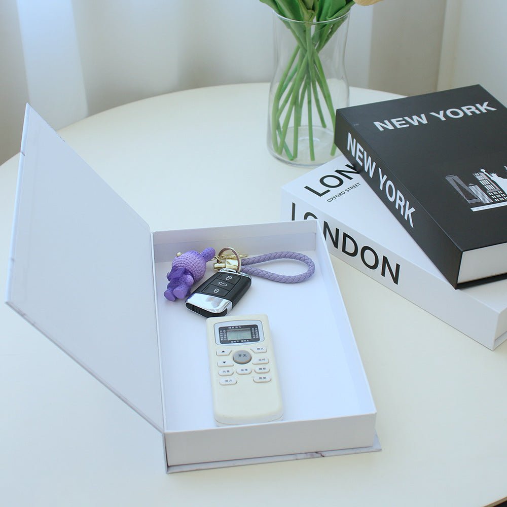 Fashion Simple Style Prop Books Fake Book Magazine Ornaments | Luxury Home Accessories | Heulog Glow