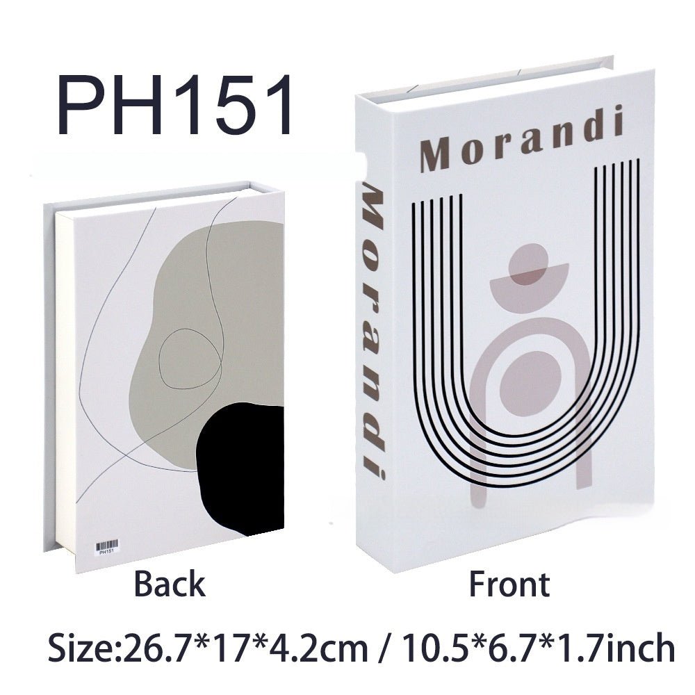 Fashion Simple Style Prop Books Fake Book Magazine Ornaments | Luxury Home Accessories | Heulog Glow