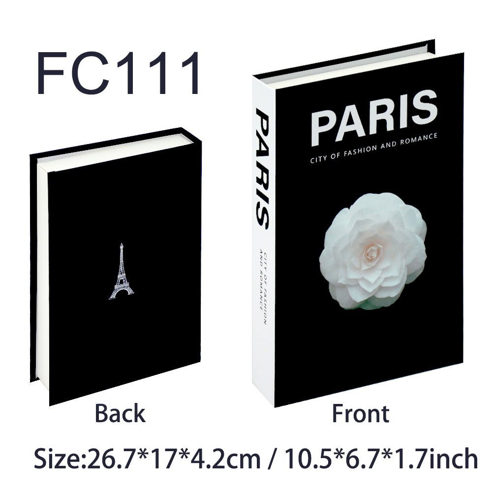 Fashion Simple Style Prop Books Fake Book Magazine Ornaments | Luxury Home Accessories | Heulog Glow