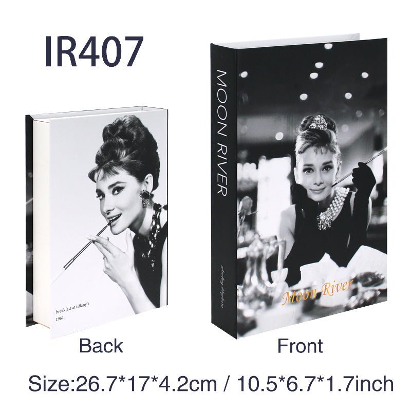 Fashion Simple Style Prop Books Fake Book Magazine Ornaments | Luxury Home Accessories | Heulog Glow