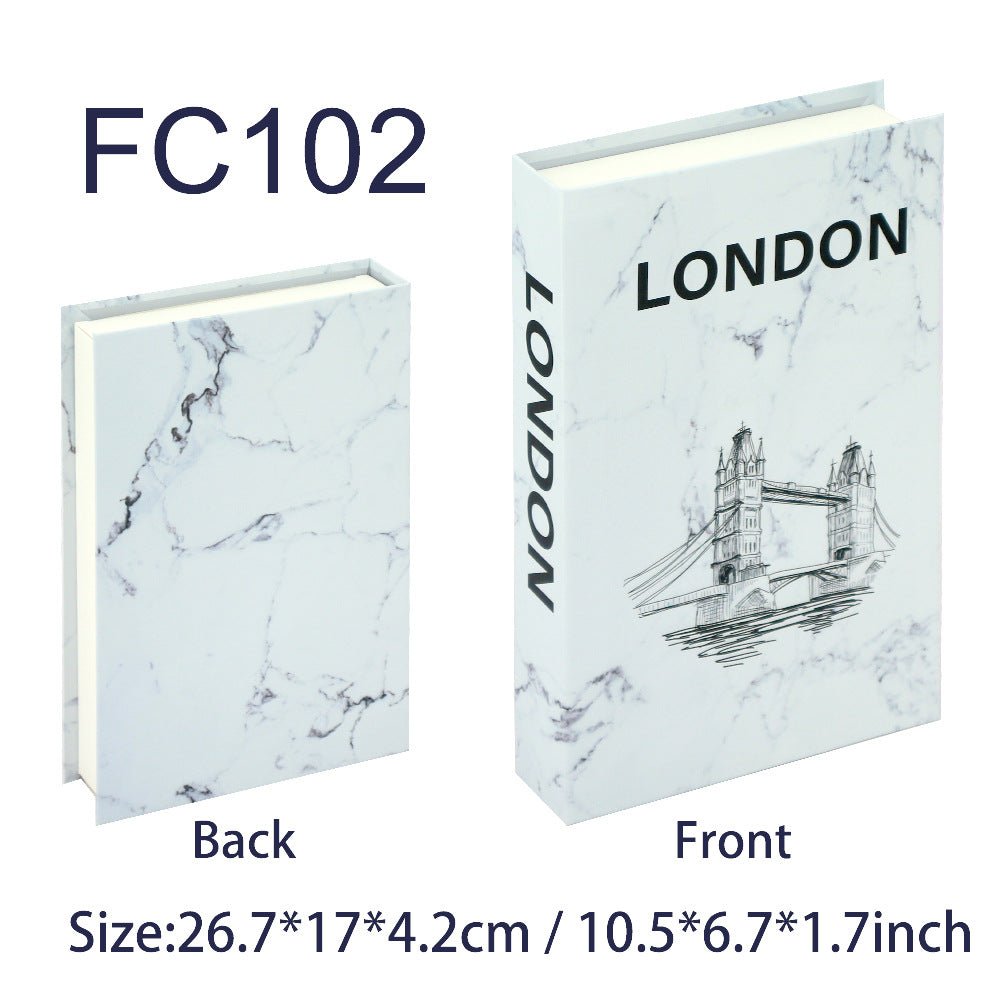 Fashion Simple Style Prop Books Fake Book Magazine Ornaments | Luxury Home Accessories | Heulog Glow
