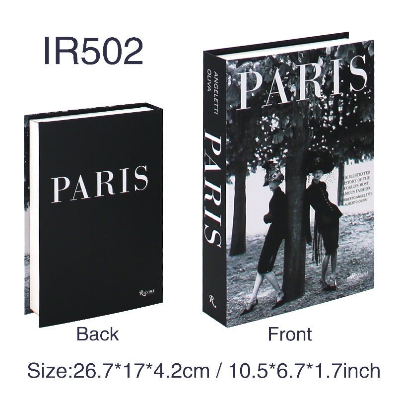 Fashion Simple Style Prop Books Fake Book Magazine Ornaments | Luxury Home Accessories | Heulog Glow
