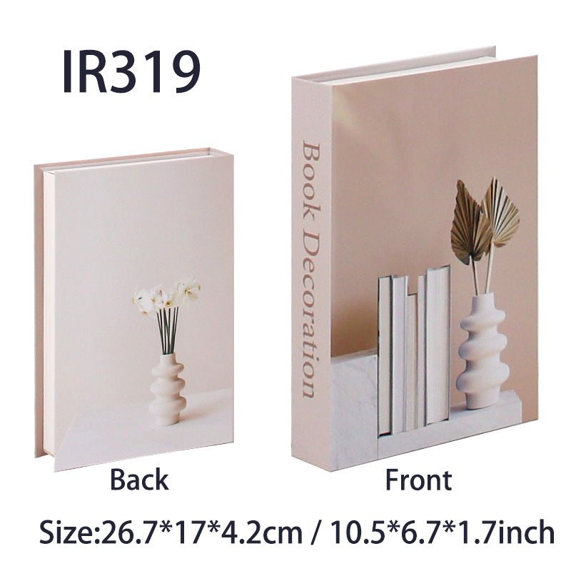 Fashion Simple Style Prop Books Fake Book Magazine Ornaments | Luxury Home Accessories | Heulog Glow