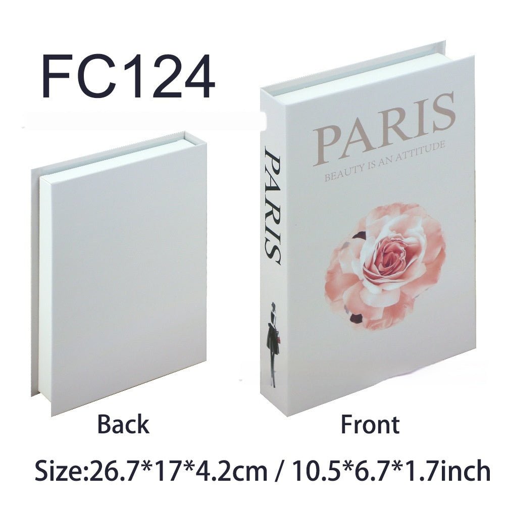 Fashion Simple Style Prop Books Fake Book Magazine Ornaments | Luxury Home Accessories | Heulog Glow