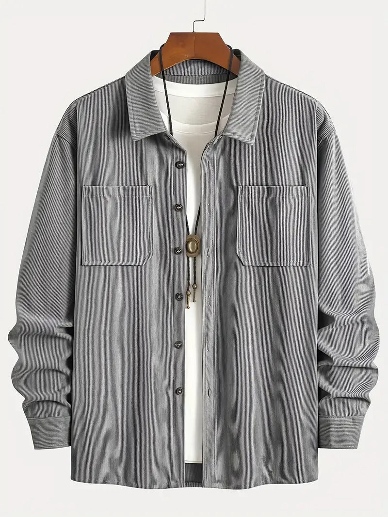 Fashion Spring Button Jacket Coat For Men | Luxury Home Accessories | Heulog Glow