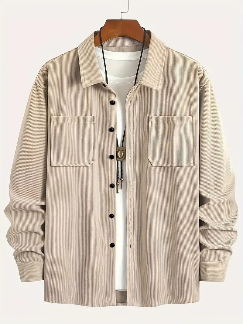 Fashion Spring Button Jacket Coat For Men | Luxury Home Accessories | Heulog Glow