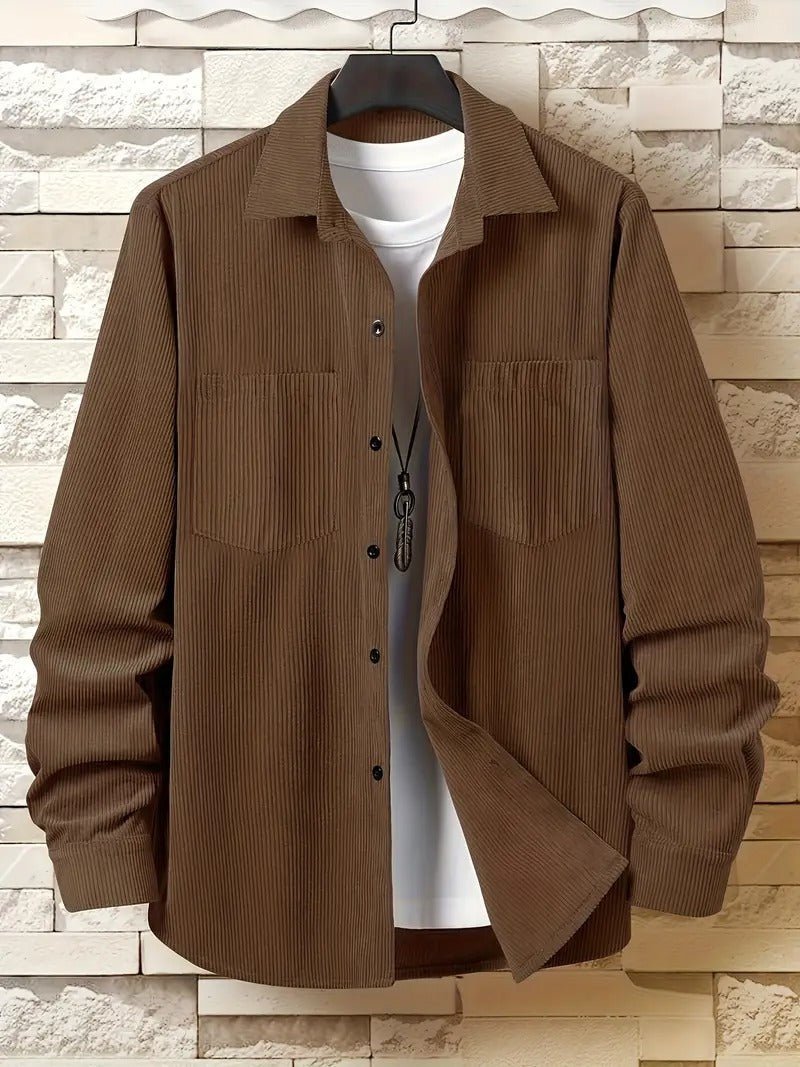 Fashion Spring Button Jacket Coat For Men | Luxury Home Accessories | Heulog Glow