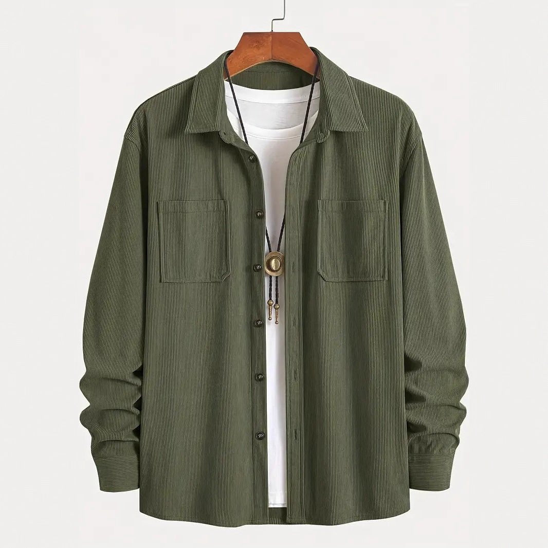 Fashion Spring Button Jacket Coat For Men | Luxury Home Accessories | Heulog Glow