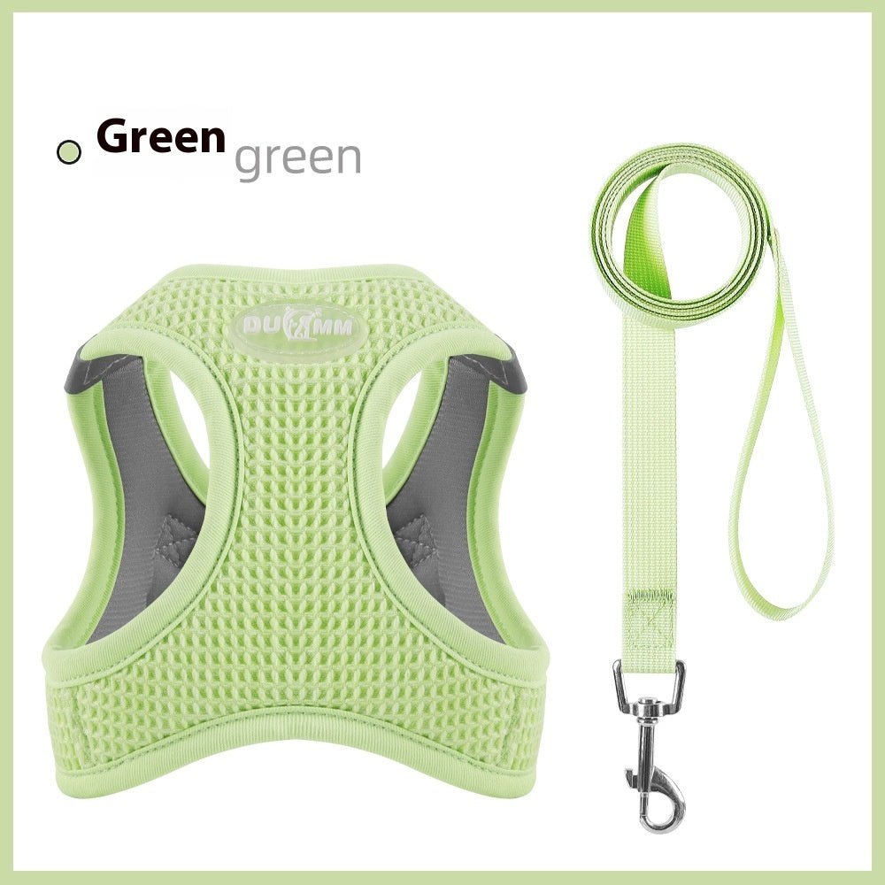Fashion Waffle Cat Pulling Rope Chest Strap | Luxury Home Accessories | Heulog Glow