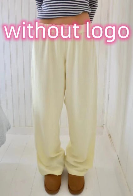 Fashion Y2K Striped Straight Trousers Summer Elastic High Waist Wide Leg Pants For Women | Luxury Home Accessories | Heulog Glow