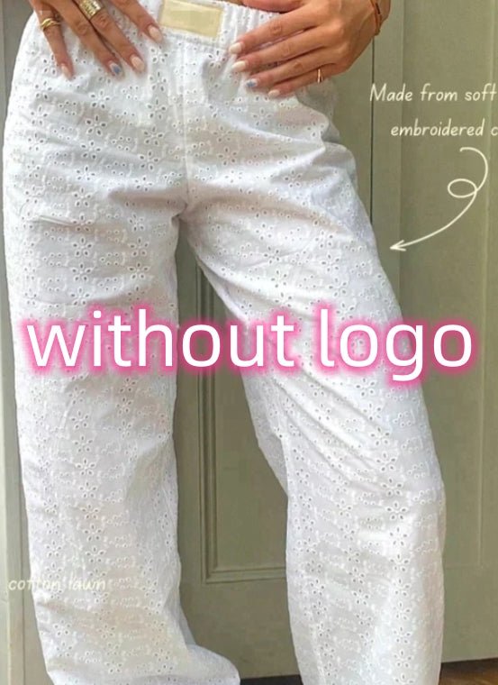 Fashion Y2K Striped Straight Trousers Summer Elastic High Waist Wide Leg Pants For Women | Luxury Home Accessories | Heulog Glow