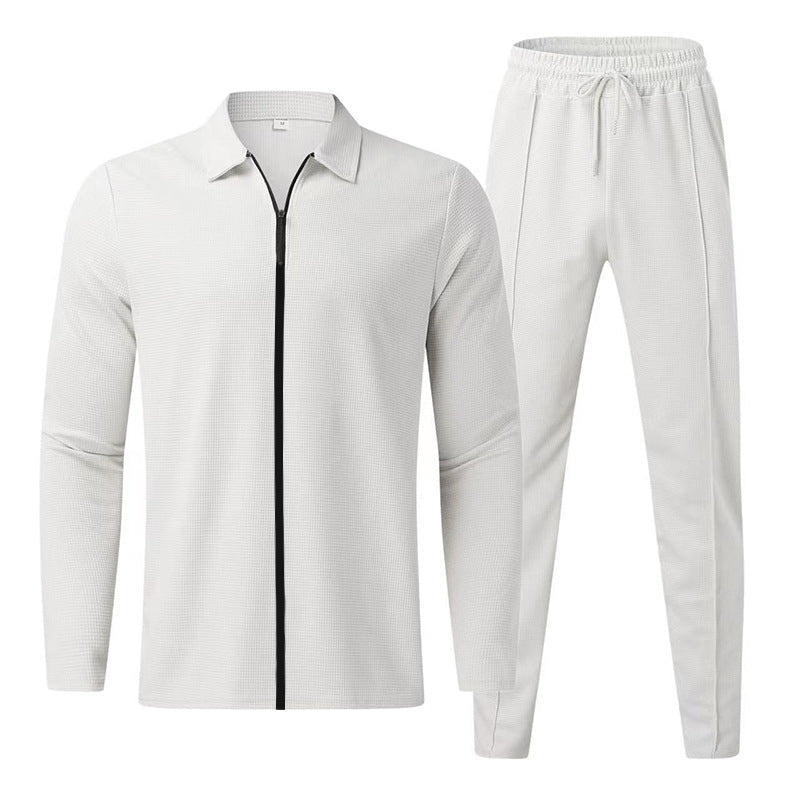 Fashion Zipper Cardigan Casual Sports Suit | Luxury Home Accessories | Heulog Glow