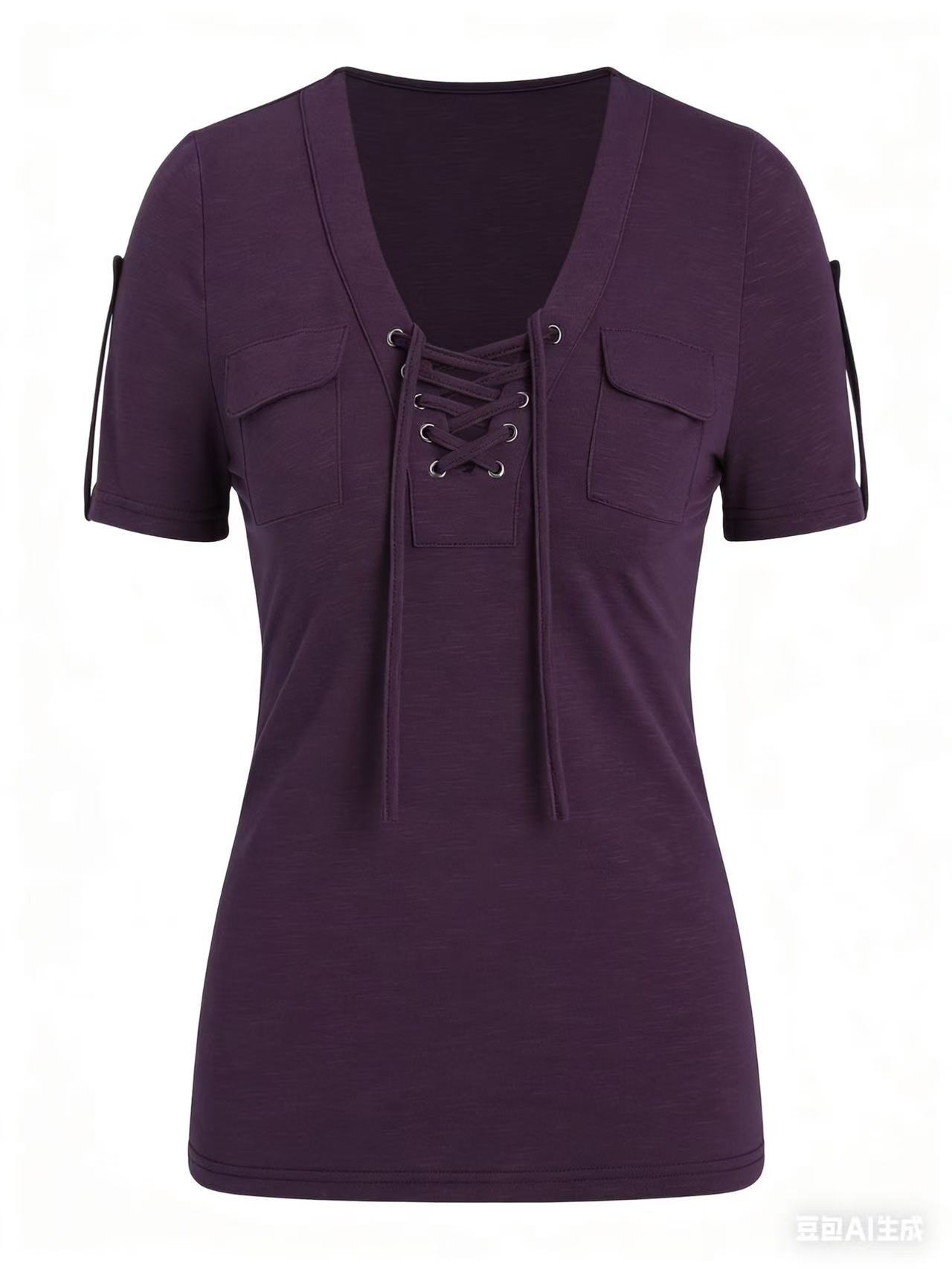 Fashionable Casual Women's Short-sleeve Top | Luxury Home Accessories | Heulog Glow
