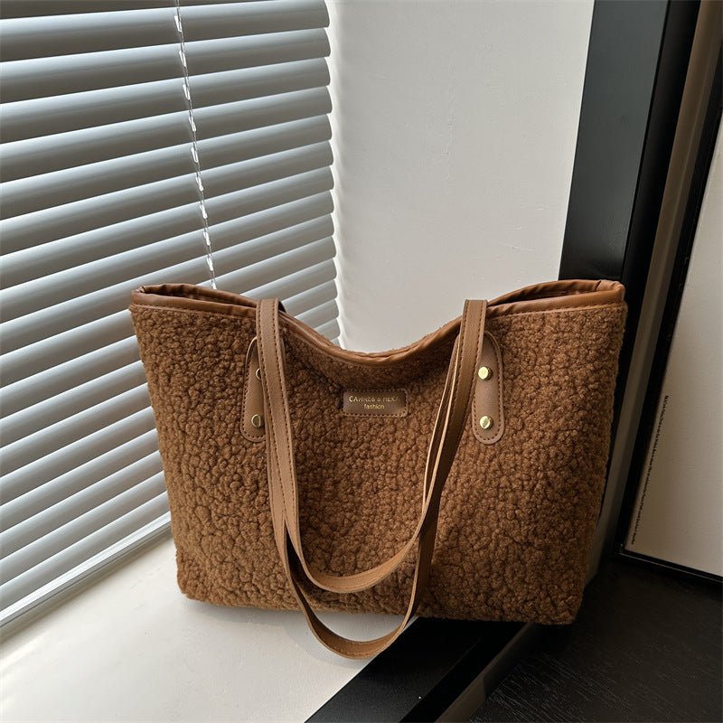 Fashionable Furry Versatile Shoulder Bag | Luxury Home Accessories | Heulog Glow