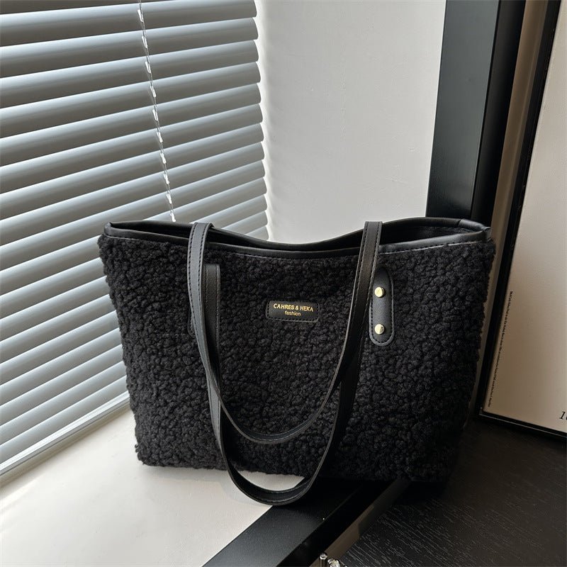 Fashionable Furry Versatile Shoulder Bag | Luxury Home Accessories | Heulog Glow