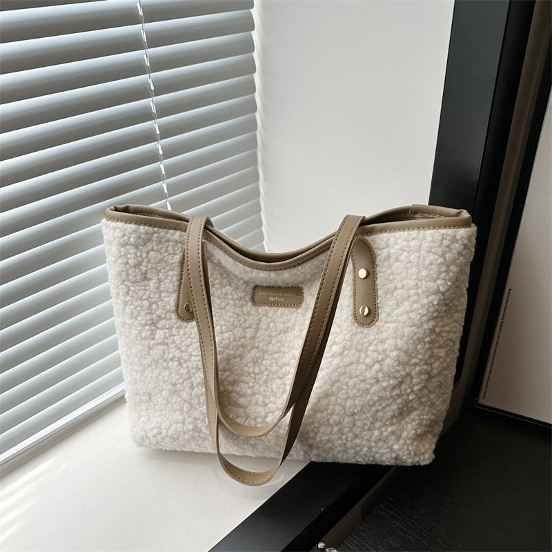 Fashionable Furry Versatile Shoulder Bag | Luxury Home Accessories | Heulog Glow