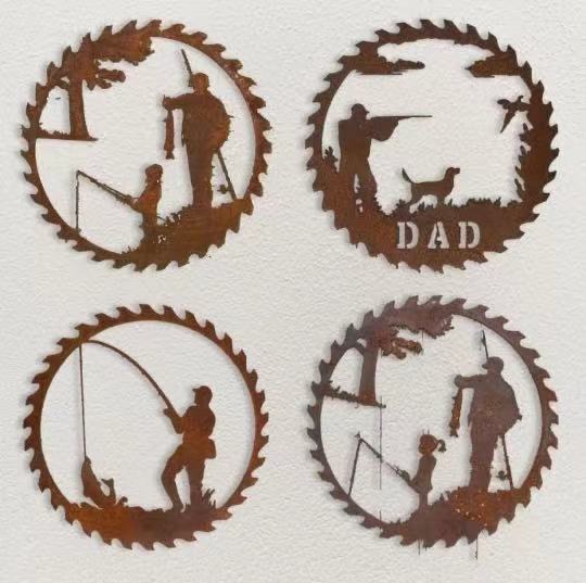 Father's Day Gift Fishing Decoration Pendant Crafts | Luxury Home Accessories | Heulog Glow