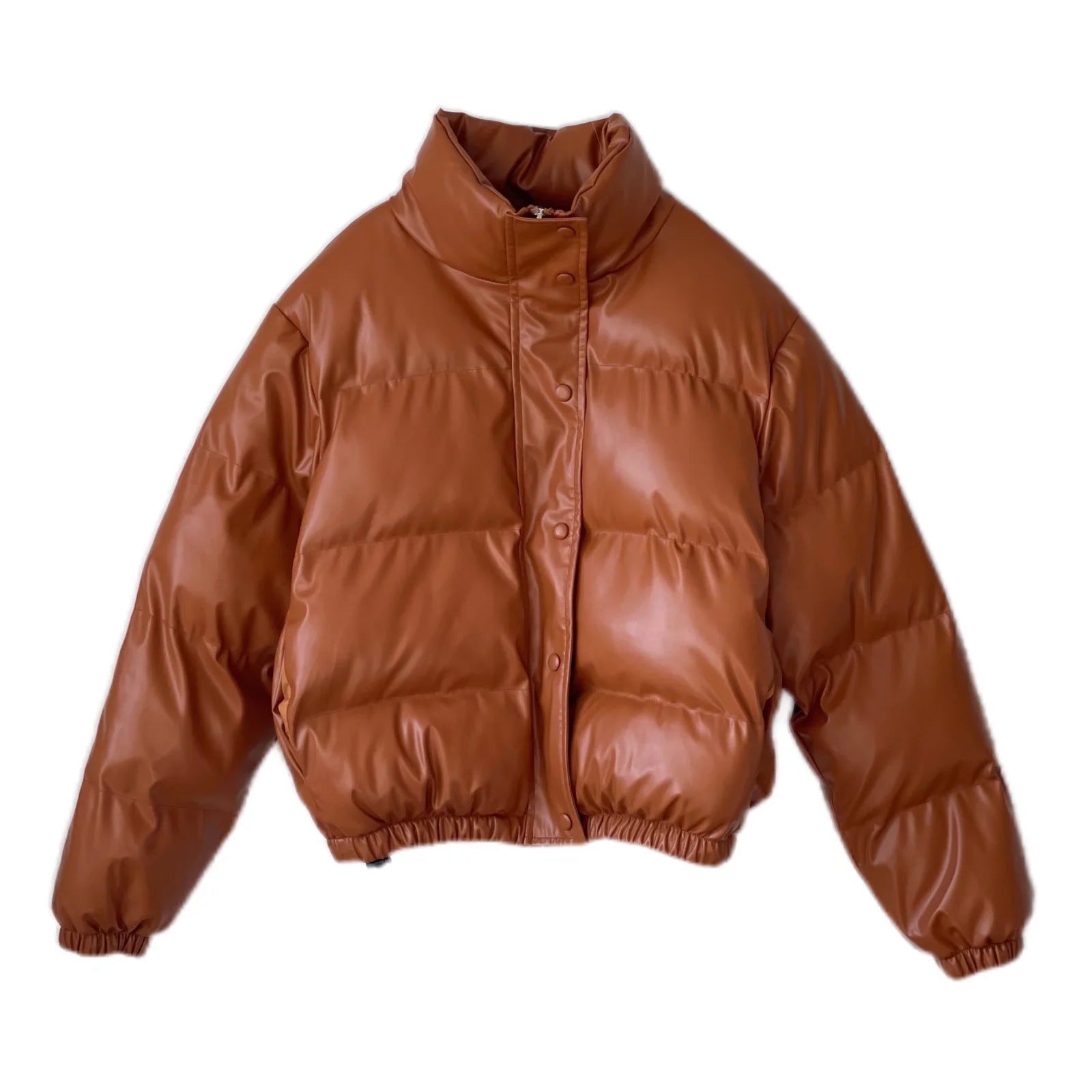 Faux leather cotton jacket | Luxury Home Accessories | Heulog Glow